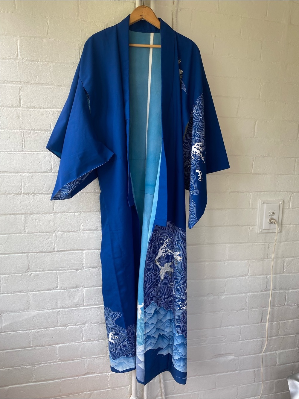 Vintage Kimono Handmade Polyester For Everyday Wear Domoarigato!